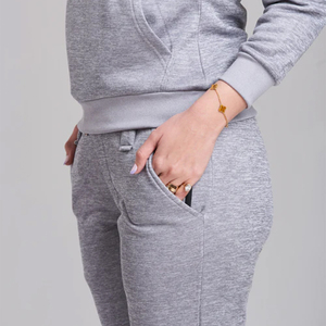 Chándal totalmente personalizado para damas, conjuntos lisos de último diseño, chándal de dos piezas para mujer, alta calidad, hecho en Pakistán - Product Image 5