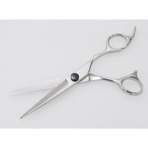 Ciseaux PRO Cut XH89-60 en titane et acier inoxydable, lame droite pour la coupe de cheveux, utilisation en salon de beauté, avec pointe acérée - Product Image 4