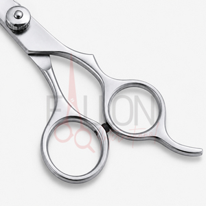 Tijeras de Peluquería Profesionales Clásicas Plateadas, Tijeras de Acero Inoxidable para Salón, Tijeras de Peluquería con Logotipo Personalizado - Product Image 3