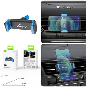 Soporte Estable y Delgado para Coche, Accesorio Interior de Plástico con Soporte para Automóvil, Fácil Instalación, Accesorio para Interior, Color Negro y Azul, - Product Image 3