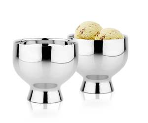 Polished Silver Metal <b>Chocolate</b> Bowl For Modern <b>Wedding</b> Reception Dining Table Party Serving And Elegant Home Decoration - Product Image 4