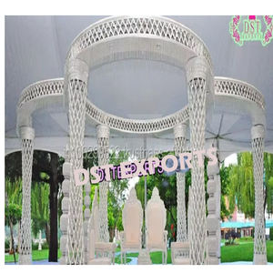 งานแต่งงานกลางแจ้งสไตล์วินเทจ คริสตัลมันดาป ชุดคริสตัลมันดาปแบบจาลี คริสตัลมันดาปไฟเบอร์รุ่นล่าสุด แมสซาชูเซตส์ อังกฤษ ลอนดอน - Product Image 1