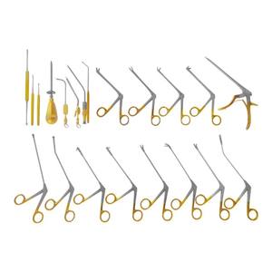 Juego de instrumentos de microcirugía Fuente de alimentación manual de acero inoxidable Ventas calientes Juego de instrumentos de cirugía Fess alemán - Product Image 5