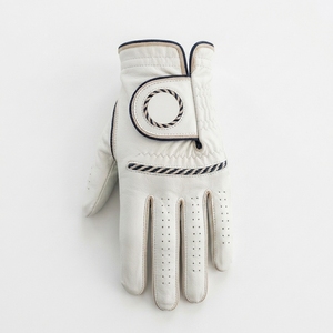 Premium INJAE Cabretta Leather Waterproof Anti-Uv Golf Glove Left Hand Soft Grip Breathable Finger Slits Hook Loop Closure Anti - Product Image 1