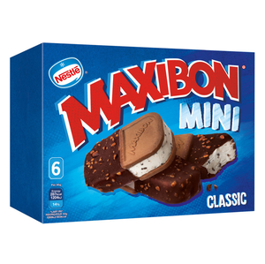 Maxibon แซนวิชไอศกรีมกาแฟแช่แข็งแบบธรรมชาติไม่มีสารปรุงแต่ง24เดือนอายุการใช้งานในกล่องบรรจุภัณฑ์สำหรับร้านสะดวกซื้อ - Product Image 2