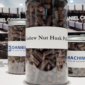 Approvisionnement en vrac en granulés de coques de noix de cajou biomasse industrielle, carburant d'énergie renouvelable pour chaudières à vapeur, centrales thermiques et industries lourdes - Product Image 3