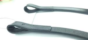 Produits équestres de course anglais de haute qualité bride en cuir plat en forme de courbe mince avec frontal pour l'équitation de l'Inde - Product Image 3