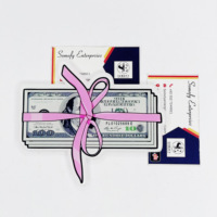 Boîte à cils personnalisable en acrylique écologique, motif cœur et dollar, tuiles à cils, outil de beauté tendance de haute qualité