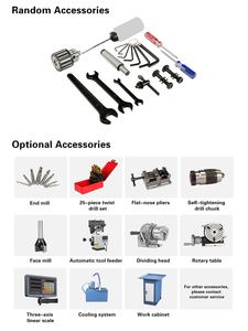 WMD25V <strong>Mini</strong> Manual Metal Drilling Cnc Vertical Small Drilling <strong>Milling</strong> <strong>Machine</strong> Metal <strong>Milling</strong> and Drilling <strong>Machine</strong> - Product Image 6
