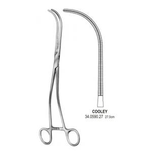 Cooley Vena Cava Clamp Manual Powered Mol para instrumentos médicos quirúrgicos cardiovasculares Marca OEM Precio al por mayor Suministro a granel - Product Image 1