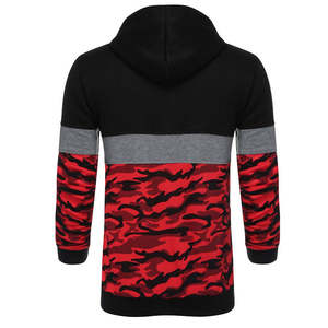 Sweat-shirts à capuche épais et basiques pour hommes, coupe courte, vente en gros d'usine, saison d'automne - Product Image 3