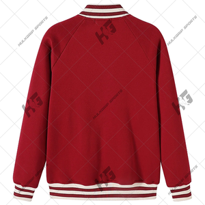 Delta Personalizado |   Sigma |   Chaqueta Universitaria Theta, Color Granate y Crema, Chaqueta Universitaria Bordada con Letras Griegas de Chenilla, Ropa de Hermandad al por Mayor - Product Image 2