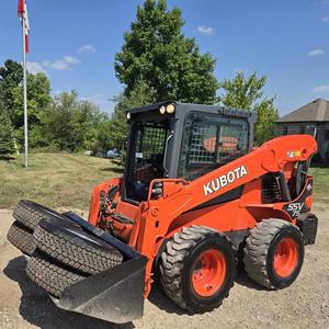 Minicargadores Kubota de calidad superior SSV75 2ton 3ton 5ton 6ton Motor diésel Compre entrega rápida para trabajos de construcción - Product Image 1