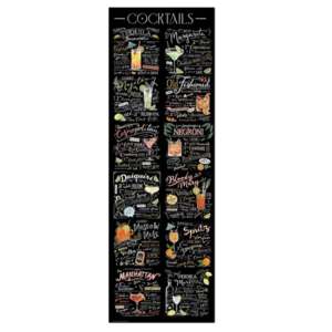 Meilleur design d'affiche de porte pour cocktails : recettes inoubliables en évidence - Product Image 1