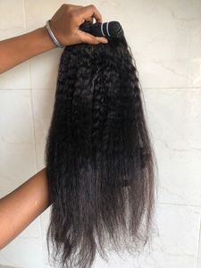 Exportation Top Qualité Premium Indien Vierge Unique Donateur 20 "Kinky Straight Extension de Cheveux Humains En Gros Sur Les Prix Vendeur Indien - Product Image 6