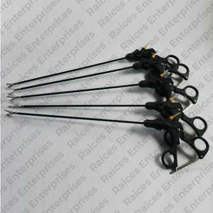 Instrumento Médico Quirúrgico laparoscópico a precio barato, fórceps Laparoscópicos de acero inoxidable de grado médico para cirugía profesional - Product Image 5