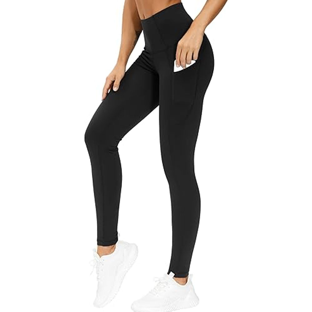 Low Price Women's Winter Pants Legging Custom High Elastic Waist Yoga Leggings High Quality Seamless Solid Breathable