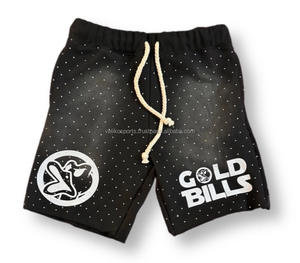 กางเกงขาสั้นผ้าแคนวาสแบบเป็นมิตรต่อสิ่งแวดล้อมสำหรับใส่เล่นยิมกางเกงขาสั้นสไตล์ฝรั่งเศสผ้าเทอร์รี่ทรงสูงแนวสตรีท - Product Image 3