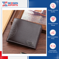 Komitmen Kualitas 100% Dompet Pria Fashion PVC Tahan Air Poliester Ukuran Pendek Terbuka Pesanan Ekspor Grosir Terpercaya Indian Nexgen