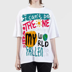 Camisetas de Moda de Alta Calidad, Camisetas Holgadas y Transpirables para Mujer, Camisetas Extra Grandes 100% Algodón para Chicas - Product Image 1