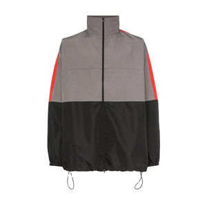 2025 chaqueta de lona personalizable de talla grande para hombre, chaqueta informal de bloque de Color con cuello levantado resistente a la lluvia para invierno para hombre - Product Image 2