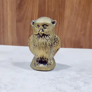 斋浦尔手工陶制猫头鹰精致印度制造商艺术的最佳批发价