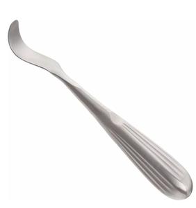 Élévateur périostal orthopédique Crego, incurvé, à bout arrondi, en acier inoxydable, 19,5 cm, instrument de chirurgie générale - Product Image 5