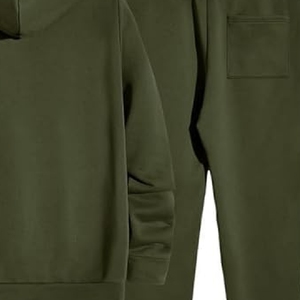 New Tracksuit Manufacturer High Quality Cotton Tracksuits Set with pullover <b>Hoodie</b> and Pant tracksuit for man, 100% cotton - Product Image 3