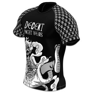 Chemises de protection contre les éruptions cutanées pour garçons, manches longues, séchage rapide, chemise de BJJ respirante, t-shirt pour enfants de 8 à 14 ans - Product Image 1