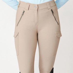 Culotte équestre légère pour femmes poignée en silicone respirant ajustement parfait personnalisé en vrac vente en gros culotte d'équitation pantalon - Product Image 4