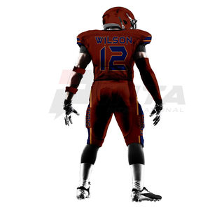 Venta al por mayor conjunto de uniformes de fútbol americano, logotipo personalizado, nombre y número de impresión disponible uniforme de equipo de fútbol americano personalizado - Product Image 3