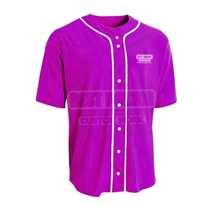 2025 hombres de alta calidad logotipo personalizado uniforme de béisbol para hombres uniforme de béisbol profesional de alta calidad - Product Image 4
