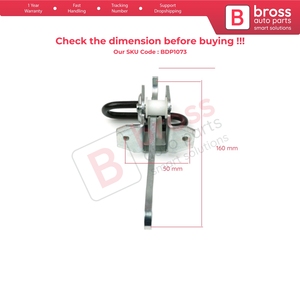 BDP1073 Limitador de Apertura de Puerta Trasera con Freno de Seguridad para BMW Serie 7 E38 Sedán 1994-2001 51228171672 - Product Image 5