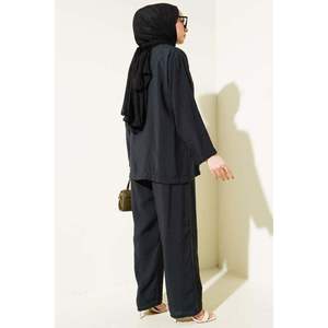 Ensemble 2 pièces avec poche à un bouton Anthracite - Product Image 2