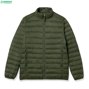 Behram International <b>Casual</b> 2024 Bubble <b>Lightweight</b> Eco-Friendly Windproof Puffer <b>Jacket</b> for Men-High Street Style Custom - Product Image 4