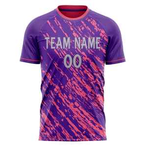 เสื้อทีมฟุตบอลแบบปรับแต่งได้เสื้อฟุตบอลแบบแห้งเร็วระบายอากาศได้ดี - Product Image 1