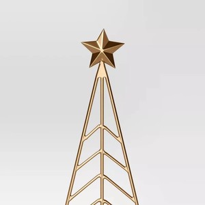 Dessus de table en forme d'arbre en métal F ou décoration de maison de Noël à un prix abordable du fabricant et exportateur indiens - Product Image 3