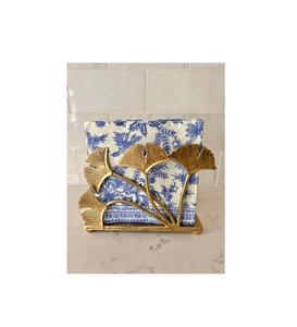 Uniquely shaped vintage design metal tissue holder for cafe restaurant hotel use and home tabletop decoration solutions - Product Image 1