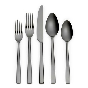 Ensemble de couverts en acier inoxydable pour les fêtes - Élégant, écologique, durable avec une finition polie miroir - Product Image 5