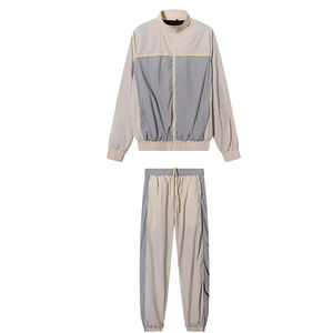 Conjunto Deportivo Cortavientos Personalizado de Venta Caliente 2026, Conjunto Informal para Correr, Conjunto Deportivo Cortavientos de Otoño para Hombre - Product Image 1