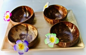 Tazón de Coco Natural Hecho a Mano, Ecológico, de Cáscara de Coco, para Servir Ensaladas, Smoothies, Frutas, Arroz y Uso en Restaurantes - Product Image 6