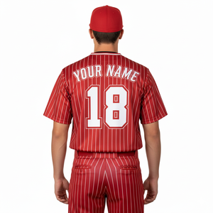 ชุดเบสบอลสำหรับเยาวชนแบบปรับแต่งได้ น้ำหนักเบา ระบายอากาศดี เสื้อและกางเกงกีฬาที่สวมใส่สบายและทนทาน ออกแบบมาเพื่อความเร็ว - Product Image 2