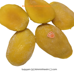 Les moitiés de mangue congelées de KMI du Vietnam IQF traitent en vrac emballé - Product Image 2