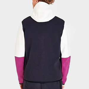 Sudadera con capucha con cremallera personalizada exclusiva al por mayor: bordado de gran tamaño con cremallera Premium Heavyweight 100% algodón logotipo personalizado de alta calidad - Product Image 3