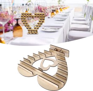 ขาตั้งเค้กขนาดเล็กรูปหัวใจสำหรับงานแต่งงานใช้ซ้ำได้ขาตั้งเค้กรูปช็อกโกแลตรูปหัวใจ - Product Image 5