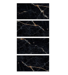 กระเบื้องเคลือบที่ทนทานความเงางาม60x120ซม. สีดำขาวเคลือบเงาสูงสำหรับโซลูชันการปูพื้นเชิงพาณิชย์ที่ทันสมัยสำหรับที่พักอาศัย - Product Image 3