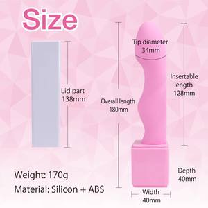 เครื่องสั่น mystick แบบชาร์จไฟได้ลิเธียมไอออนกันน้ำ5ความเข้ม7รูปแบบ - Product Image 6