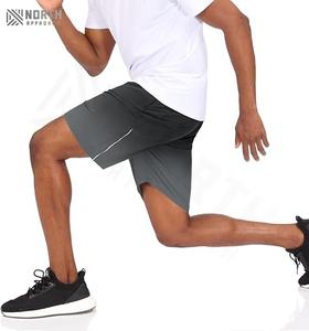 Pantalones Cortos Deportivos de Alta Calidad para Hombre, Tejido Absorbente, Ajustados, Ropa Deportiva Transpirable, Pantalones Cortos de Entrenamiento, Venta al por Mayor, Pantalones Cortos de Verano para Hombre - Product Image 4