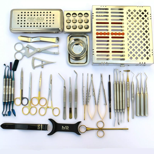 Kit de prf dentaire ensemble de micro chirurgie buccale porte-aiguille chirurgical instruments d'implant Kit de chirurgie allemande dentisterie chirurgicale - Product Image 1