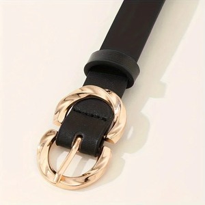 Cómodos cinturones de cuero personalizados de alta calidad al por mayor cinturón de cuero de moda personalizado para hombres - Product Image 3